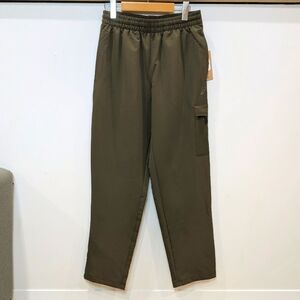 ASICS | Men's Olive Green Drawstring Fleece Lined Straight Leg Running Pants